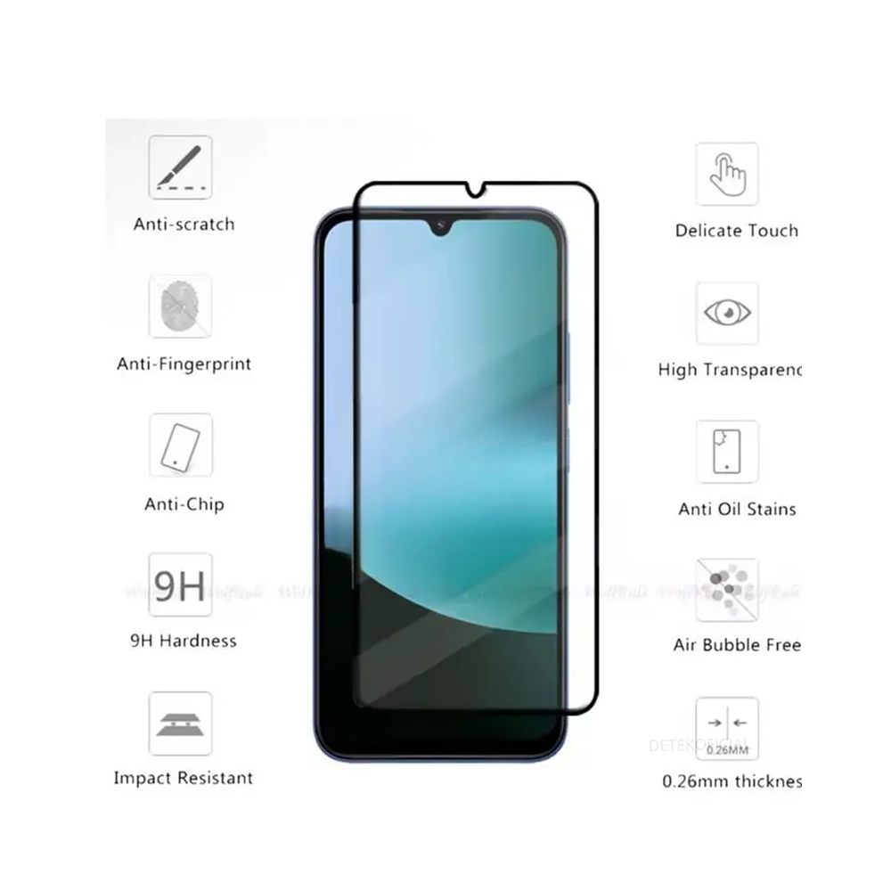 Lámina de Vidrio Completa Para Xiaomi Poco C85 4g