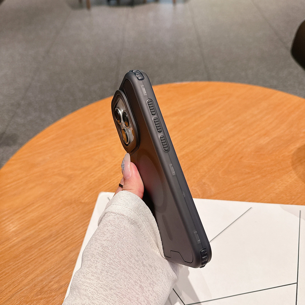 Carcasa Mate Para iPhone 17 Pro Max Funda Magnética 360 