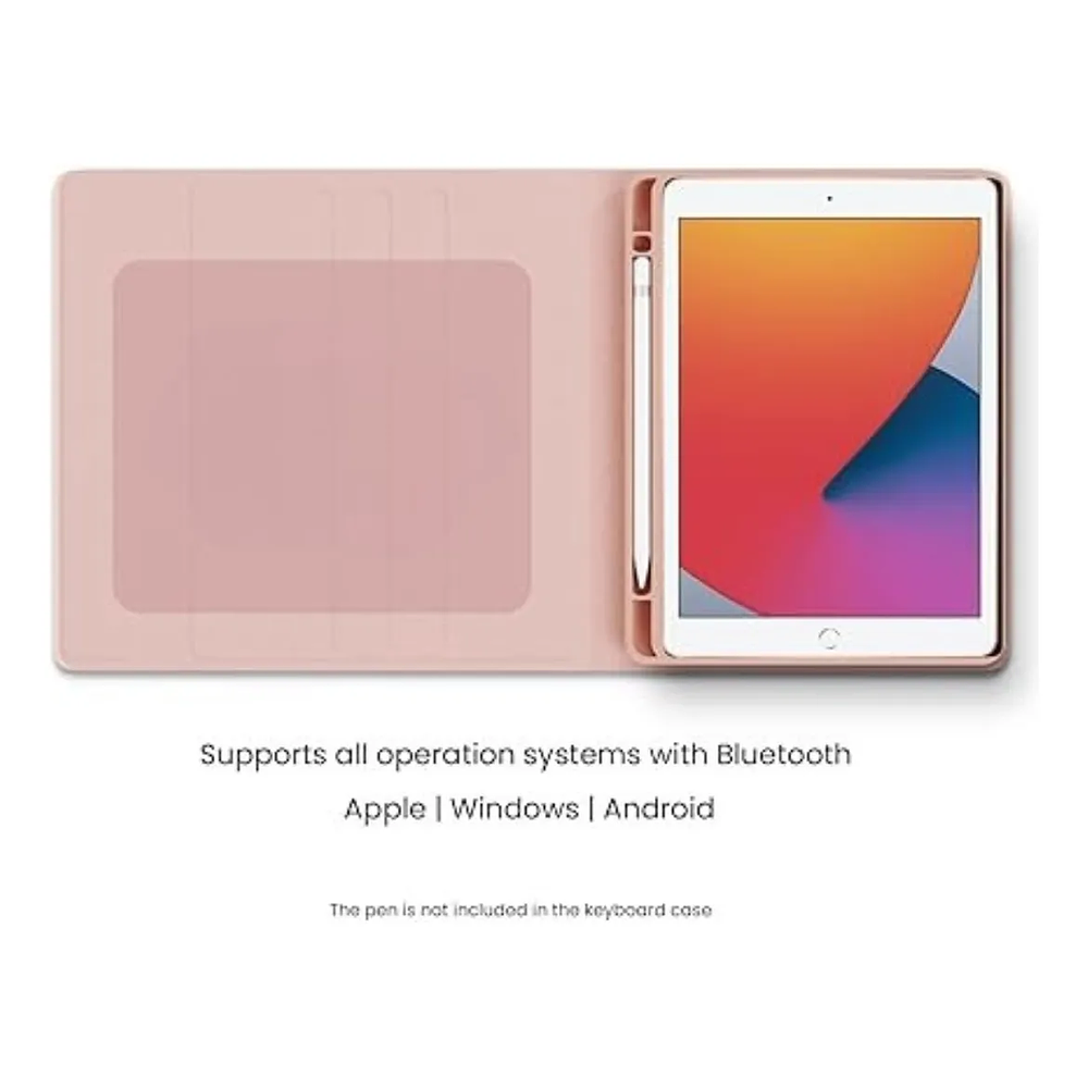 Funda + Teclado Español Para iPad 9.7 5ta Y 6ta Generación