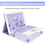 Funda con teclado Touchpad Para iPad 10.2" 7ma / 8va y 9na Generación 