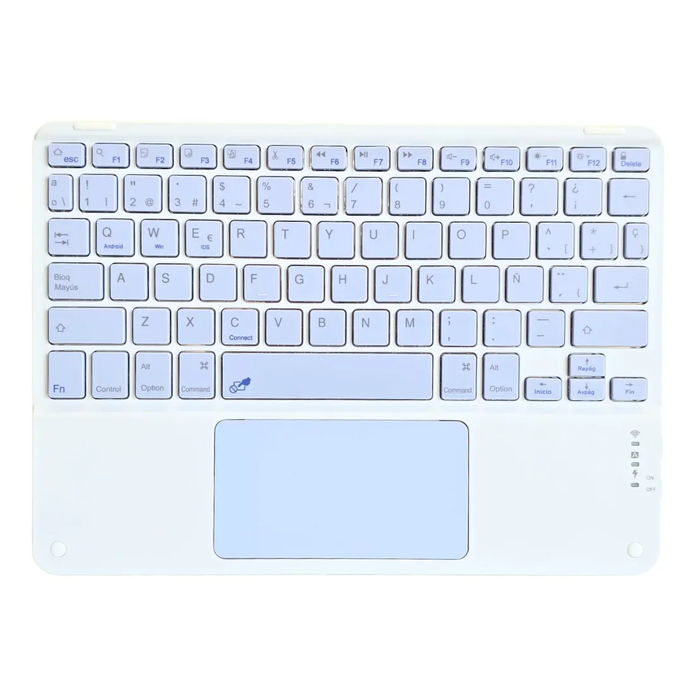 Funda con teclado Touchpad Para iPad 10.2" 7ma / 8va y 9na Generación 