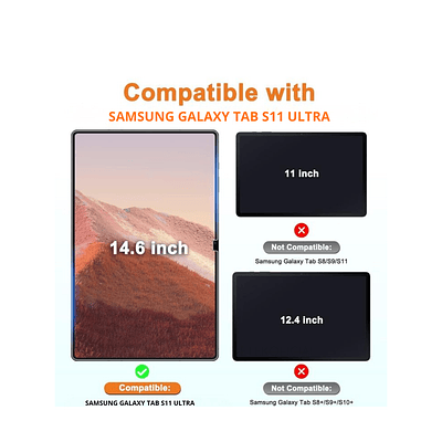 Lámina De Vidrio Para Samsung Galaxy Tab S11 Ultra 14.6" 2025