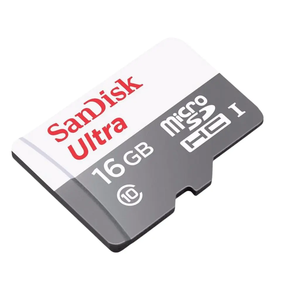 Tarjeta Memoria 16gb Sandisk Micro Sd Clase 10 + Adaptador 3