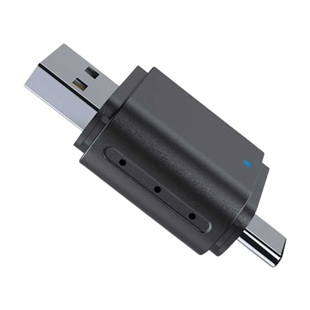 Adaptador Inalámbrico Carplay Para iPhone Y Android Auto 2 en 1 