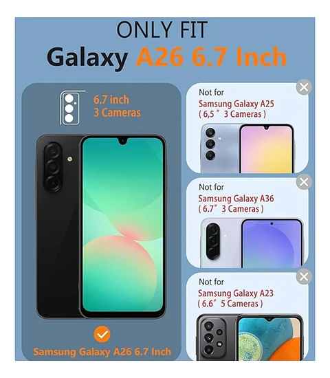 Carcasa Antigolpes Reforzada para Samsung A26 