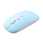 Kit de teclado y Mouse de 11 pulgadas en español inalámbrico Recargable Bluetooth 