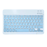 Kit de teclado y Mouse de 11 pulgadas en español inalámbrico Recargable Bluetooth 