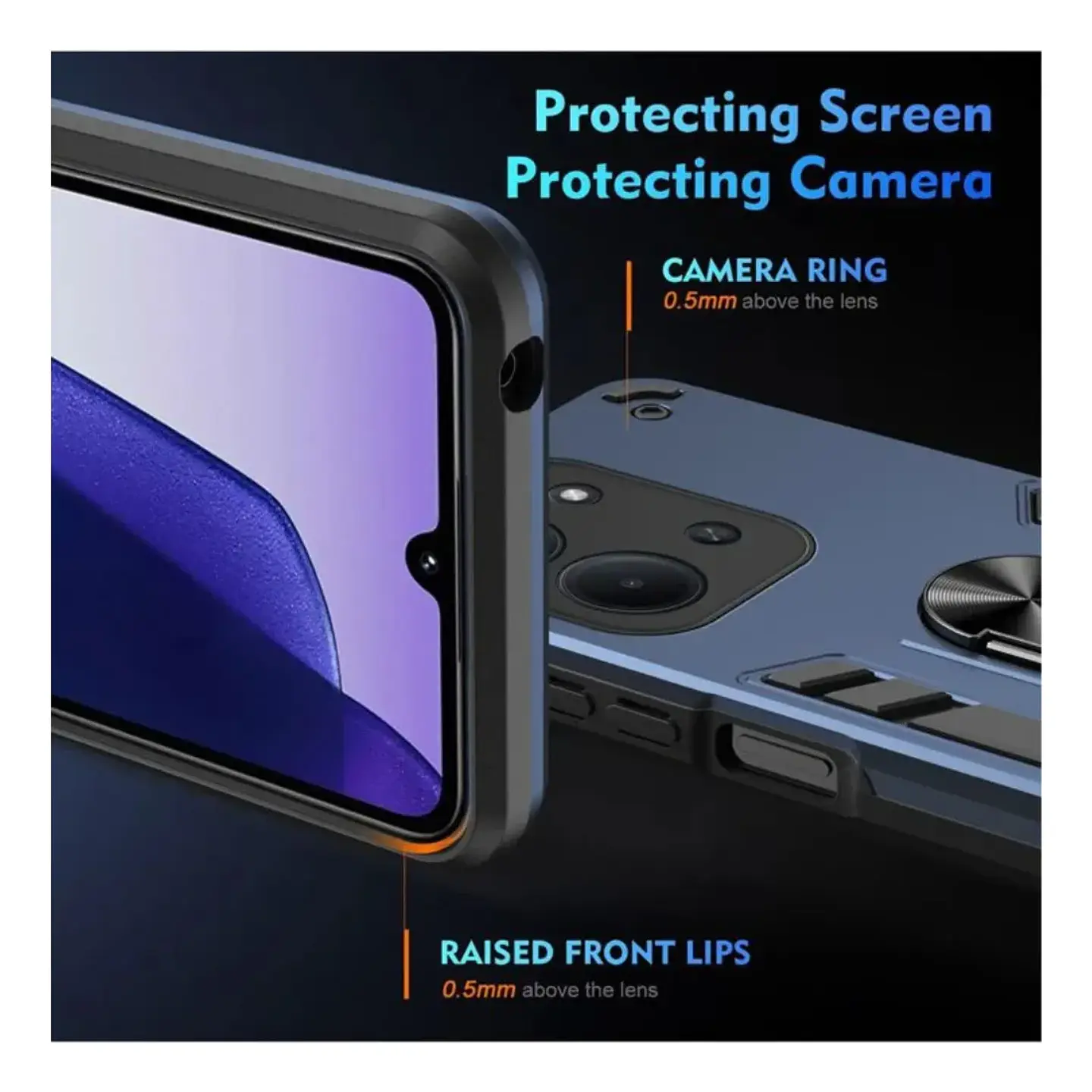 Carcasa Armor Antishock Para Xiaomi Redmi 15C 5G 10