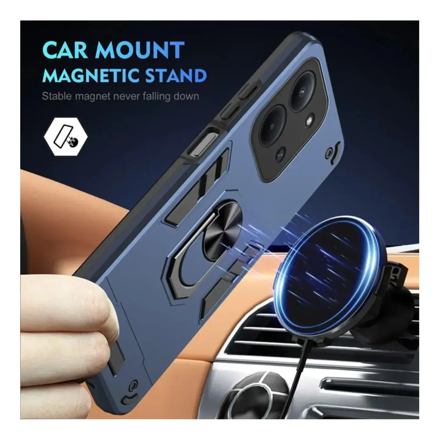 Carcasa Armor Antishock Para Xiaomi Redmi 15C 5G 12