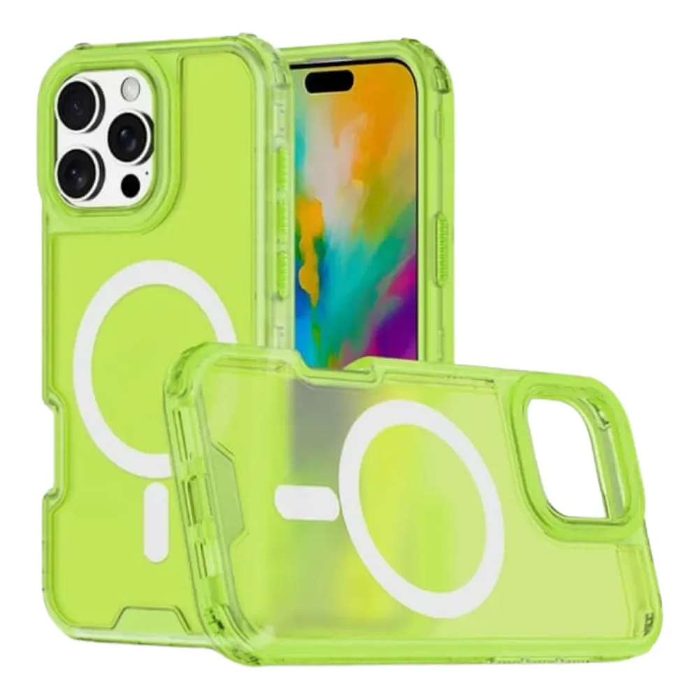 Carcasa Mate Para iPhone 17 Pro  Funda Magnética 360