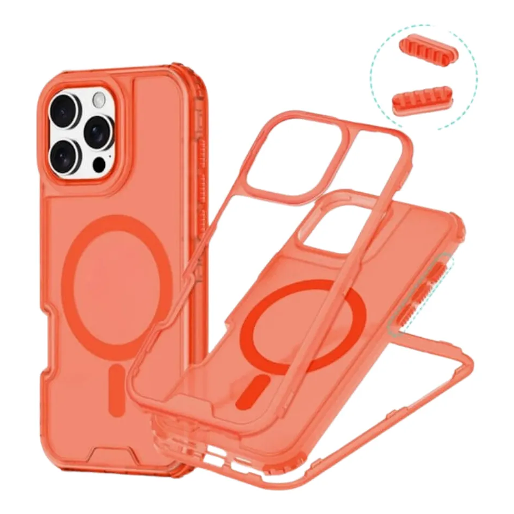 Carcasa Mate Para iPhone 17 Pro  Funda Magnética 360