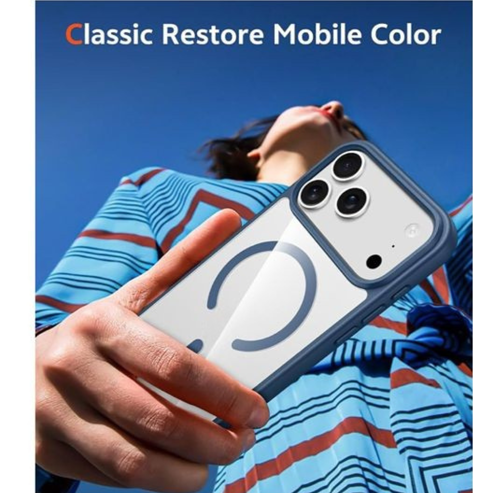 Carcasa Magsafe Con Bordes Para iPhone 17 Pro Max 