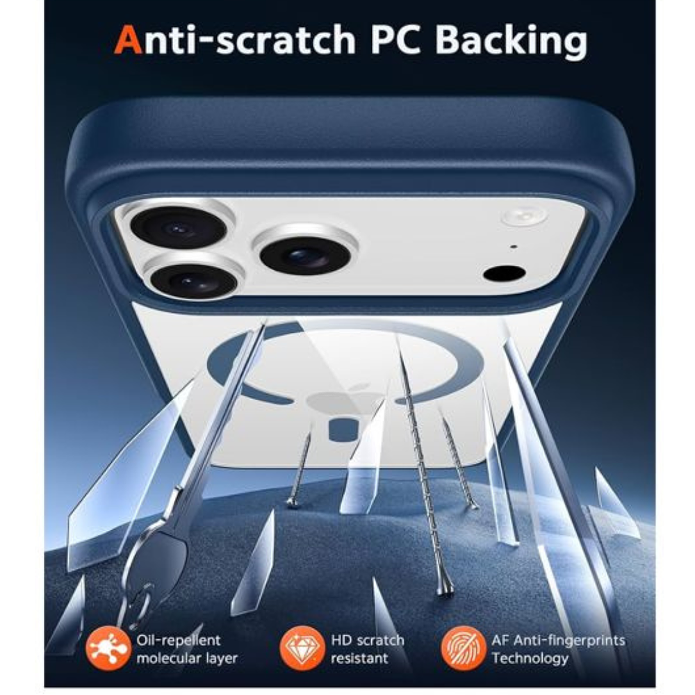 Carcasa Magsafe Con Bordes Para iPhone 17 Pro 