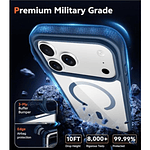 Carcasa Magsafe Con Bordes Para iPhone 17 Pro 