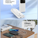 Power Bank (Cargador Portátil) de 20000 Mah Carga Rápida 