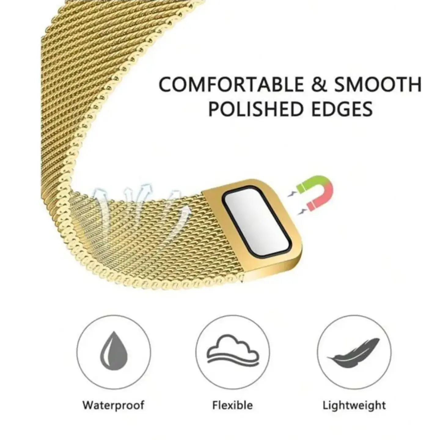 Correa Magnética Para Apple Watch 38mm 40mm 41mm Serie 10 42mm Serie 11 42mm 30