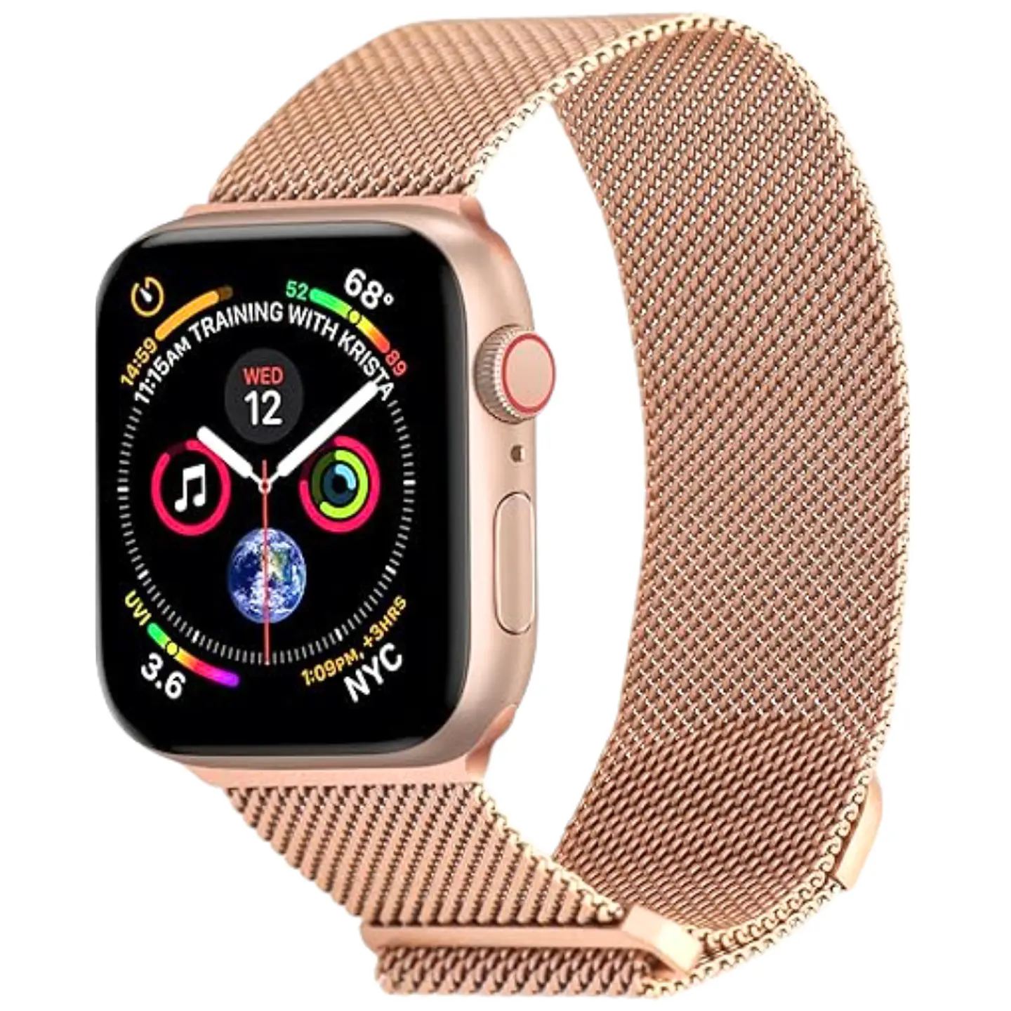 Correa Magnética Para Apple Watch 42mm 44mm 45mm 49mm Serie 10 46mm Serie 11 46mm  17