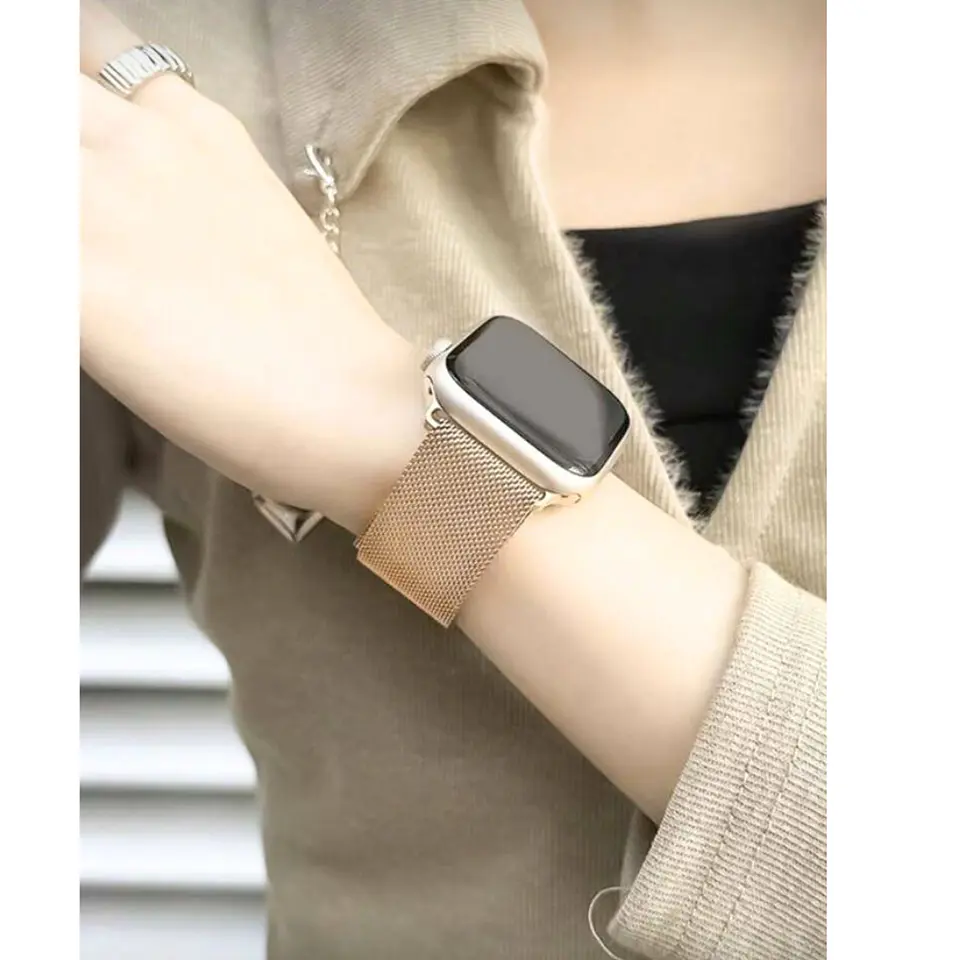 Correa Magnética Para Apple Watch 42mm 44mm 45mm 49mm Serie 10 46mm Serie 11 46mm  22