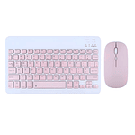 Kit de teclado y Mouse de 11 pulgadas en español inalámbrico Recargable Bluetooth 