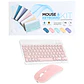 Kit de teclado y Mouse de 11 pulgadas en español inalámbrico Recargable Bluetooth  - Miniatura 7