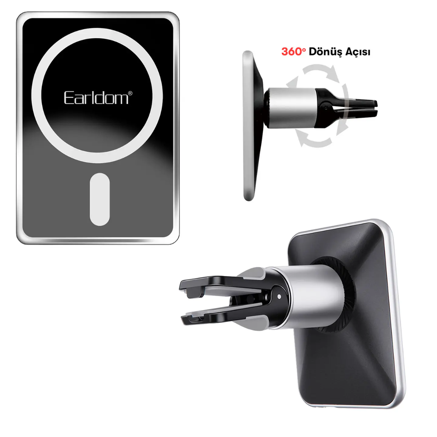 Soporte con MagSafe de 15W para Celular (De Ventanilla de Aire Acondicionado) 2