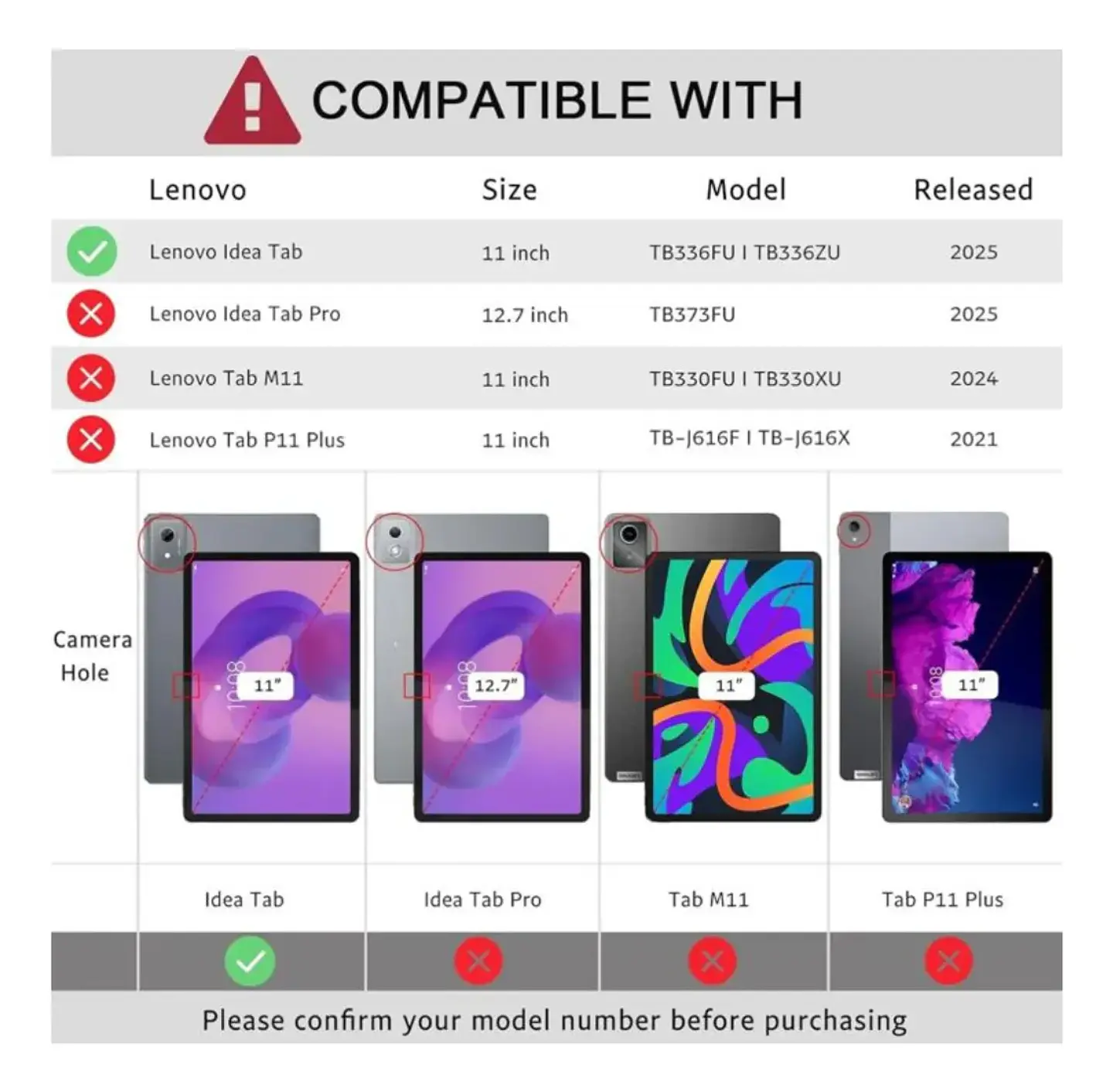 Funda Antigolpes Armadura Para Lenovo Idea Tab 11 2025  2