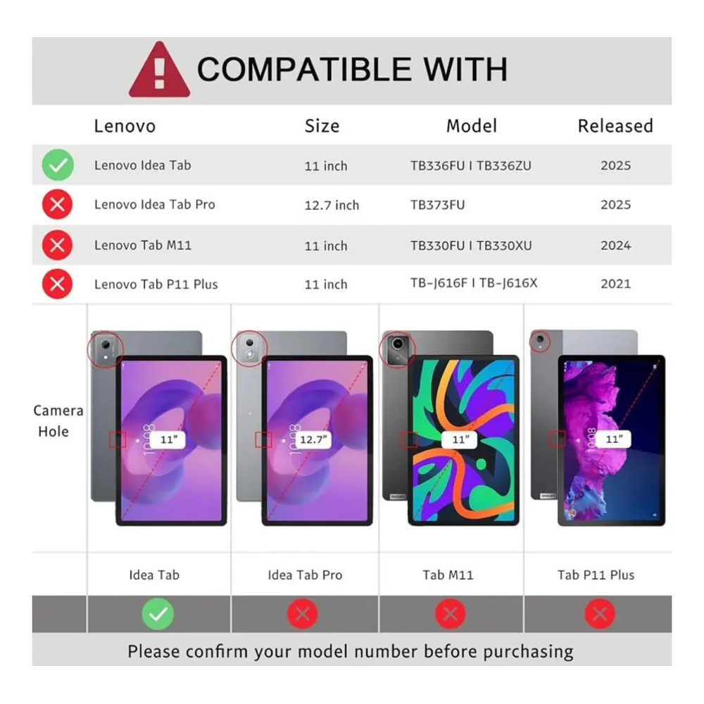 Lámina PaperLike Para Lenovo Idea Tab 11 2025 Sensación Papel 