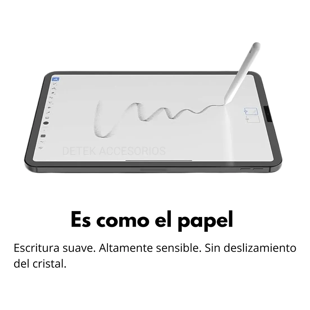 Lámina de Vidrio Matte premium Sensación papel para Lenovo Idea Tab 11 2025 