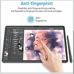 Lámina de Vidrio Matte premium Sensación papel para Lenovo Idea Tab 11 2025 