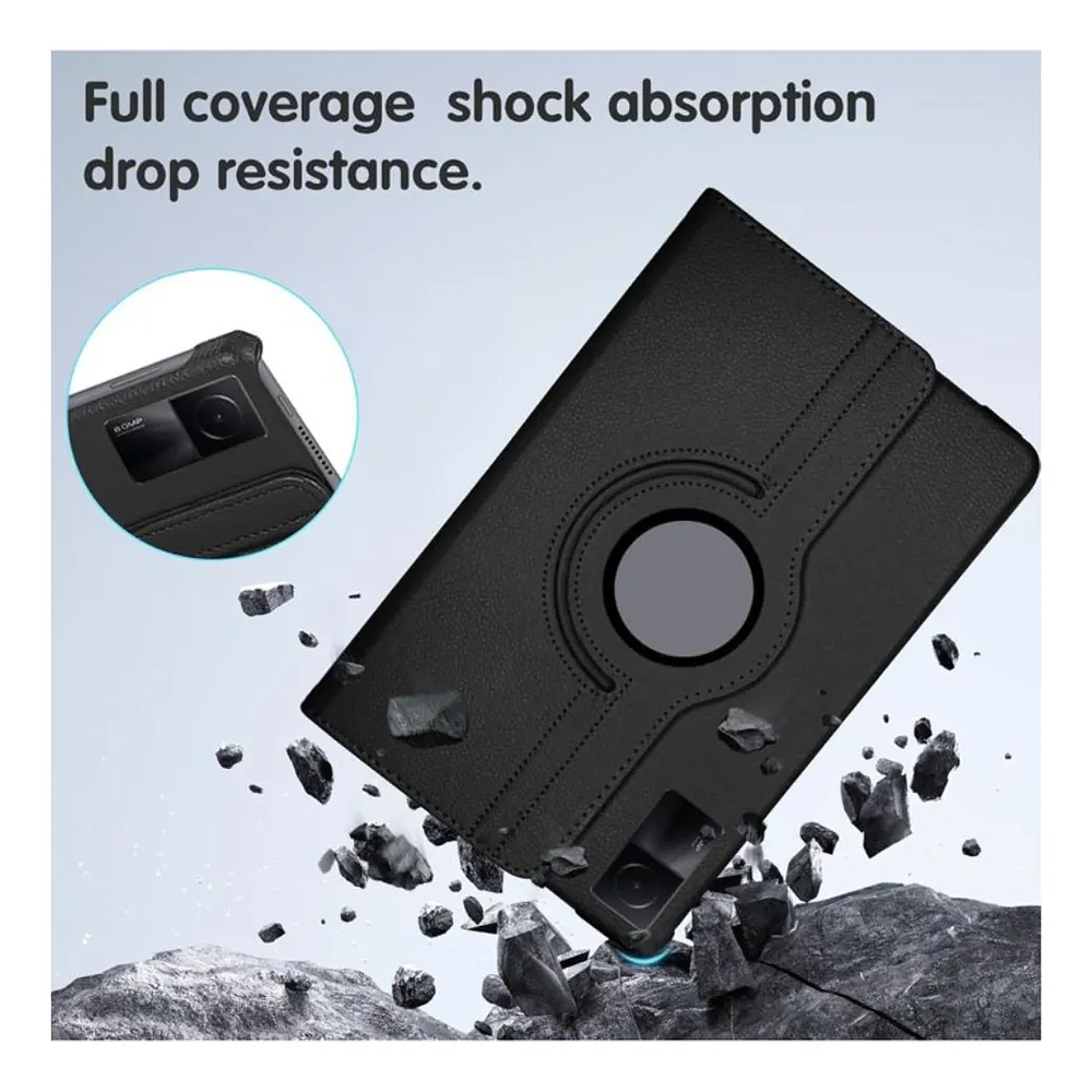 Funda Protectora 360° Giratoria Para Lenovo Idea Tab 11 2025 
