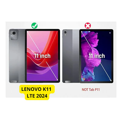 Funda Protectora 360° Giratoria Para Samsung Lenovo K11 Lte 2024 11"