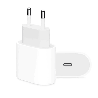 Adaptador Tipo C Carga Rápida de 20W 