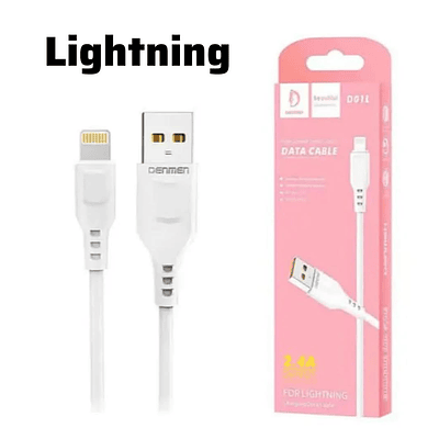 Cable USB-Lightning Carga Rápida 2.4A 