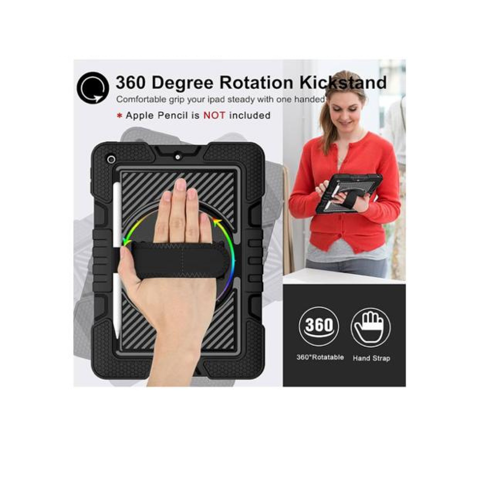 Funda Antigolpes Armadura Para iPad 10.2 7ma 8va 9na Gen