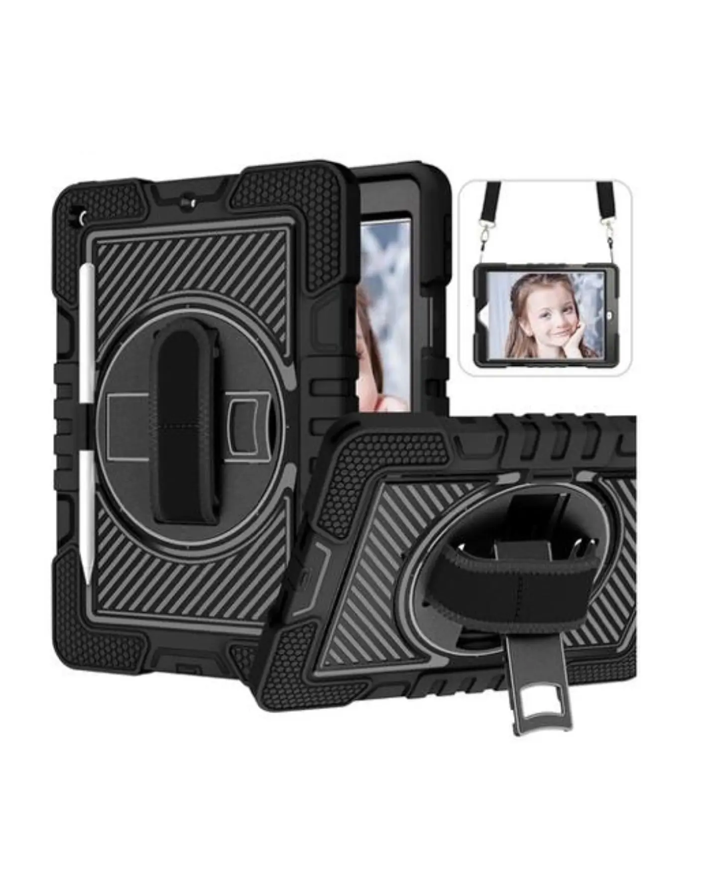 Funda Antigolpes Armadura Para iPad 10.2 7ma 8va 9na Gen 1