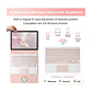 Funda con teclado Touchpad Para iPad Pro 11 2018 2020 2021 2022 - Miniatura 3