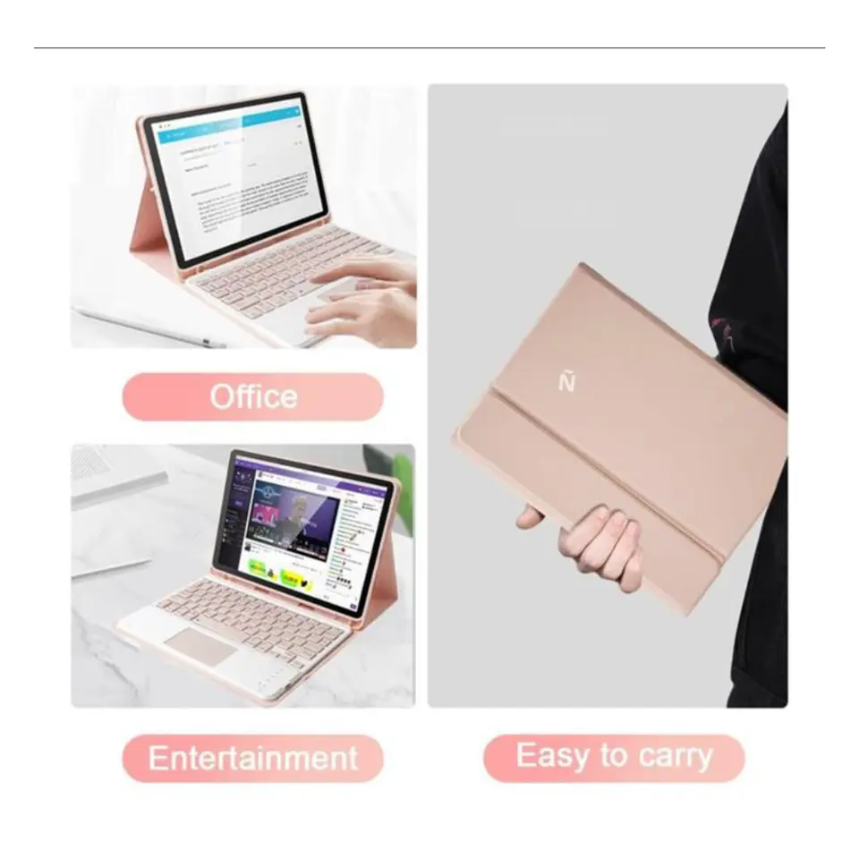 Funda con teclado Touchpad Para iPad Pro 11 2018 2020 2021 2022 8