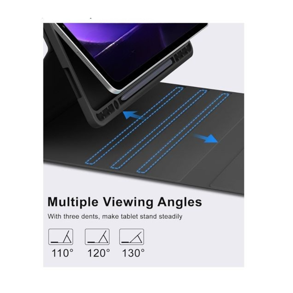 Funda Con Teclado Español Touchpad Para Samsung Galaxy S7+ / S8+ / S7 Fe 12.4