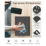 Funda Con Teclado Español Touchpad Para Samsung Galaxy S7+ / S8+ / S7 Fe 12.4