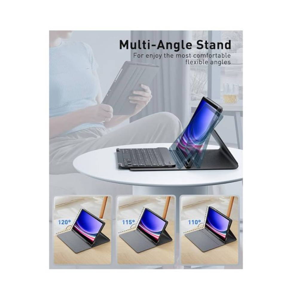 Funda Con Teclado Español Para Samsung Tab A9 8.7 