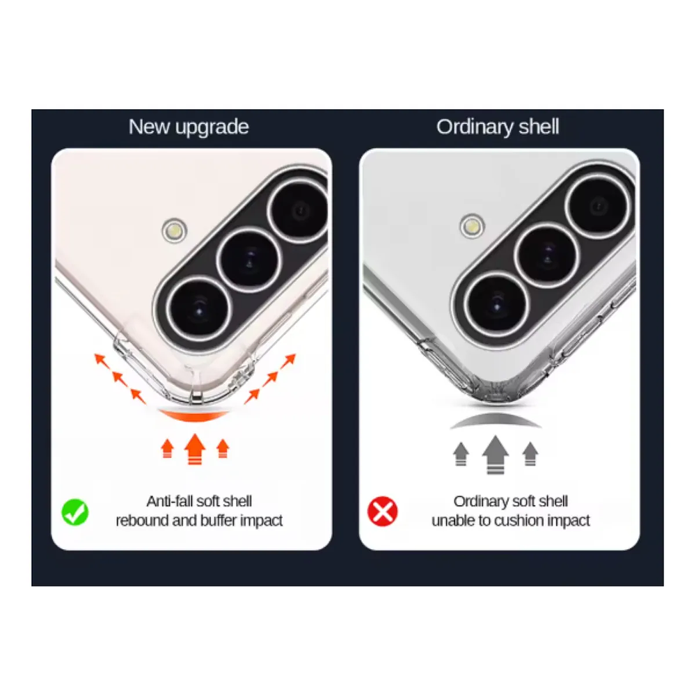 Carcasa Transparente Para Samsung S25 Fe 