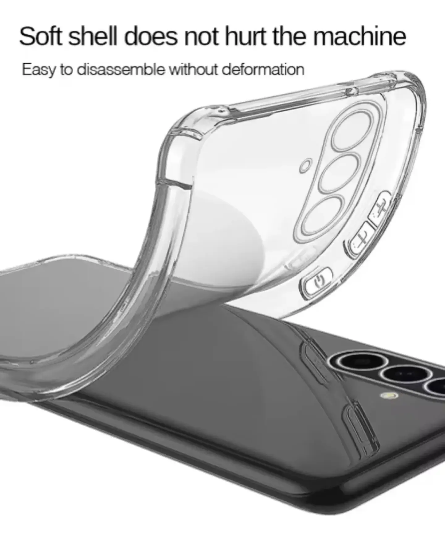 Carcasa Transparente Para Samsung S25 Fe  3