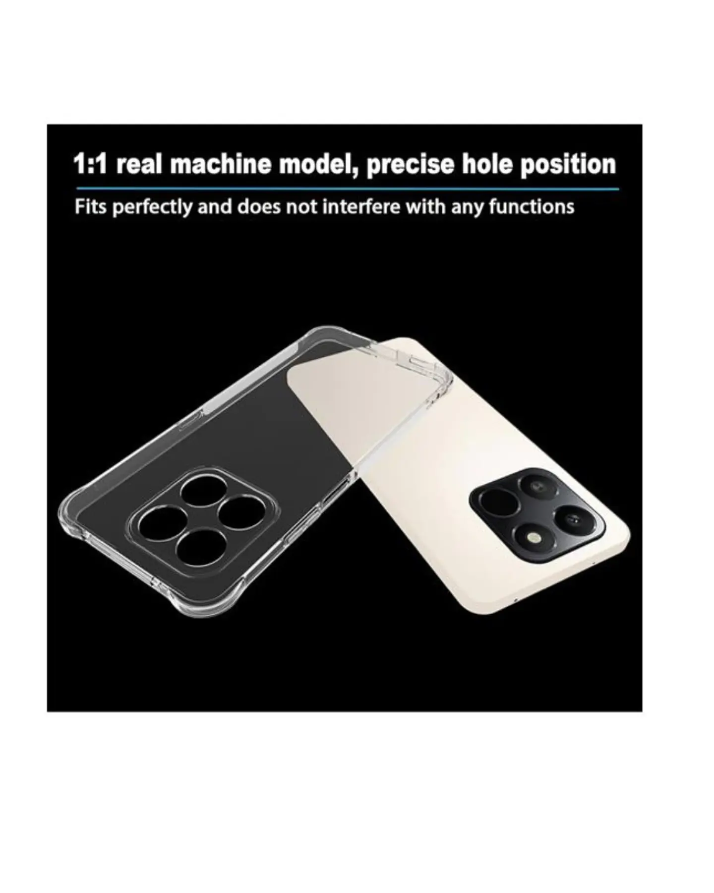 Carcasa Transparente Reforzado Para Honor 400 Smart  4