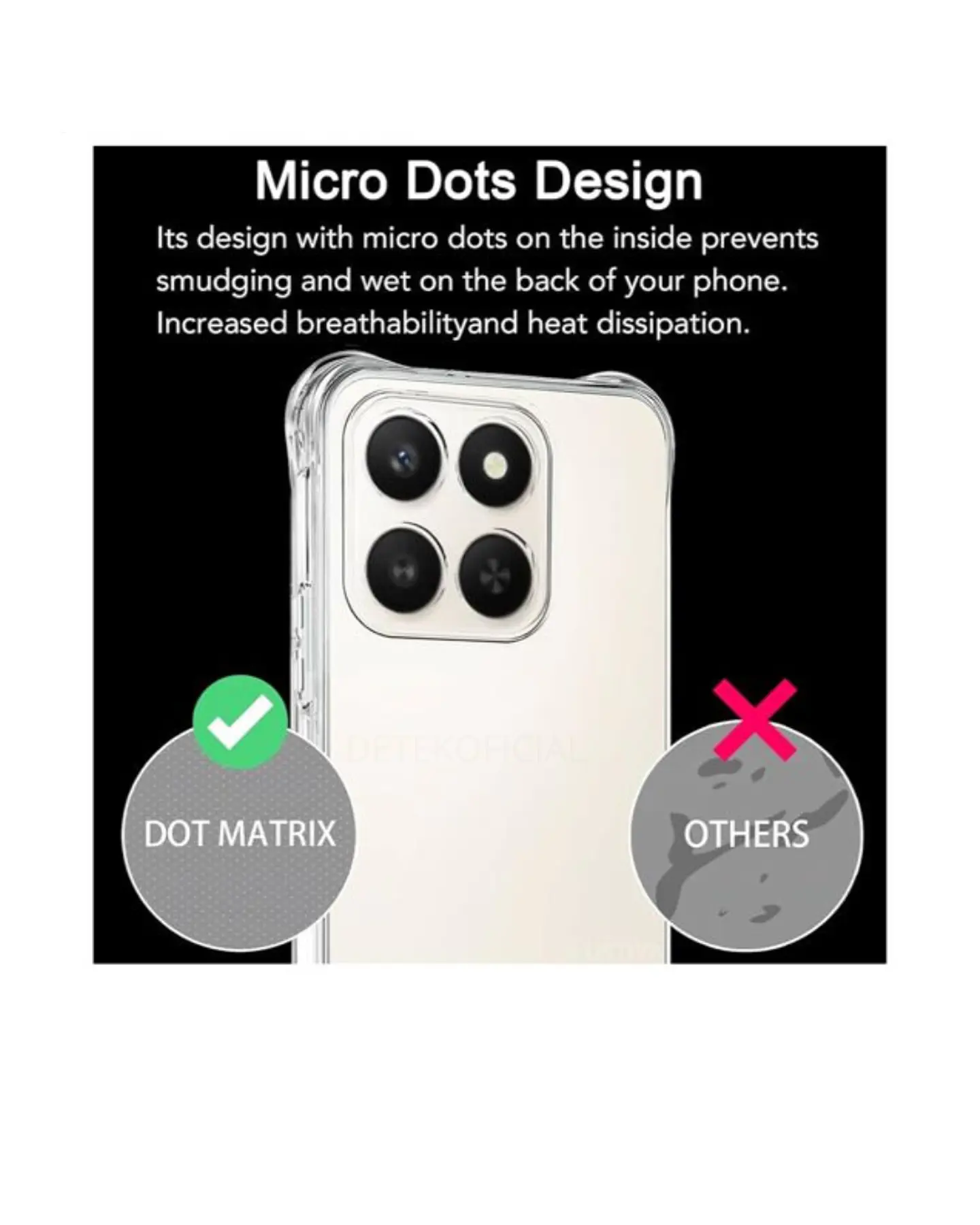 Carcasa Transparente Reforzado Para Honor 400 Smart  5