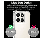 Carcasa Transparente Reforzado Para Honor 400 Smart 