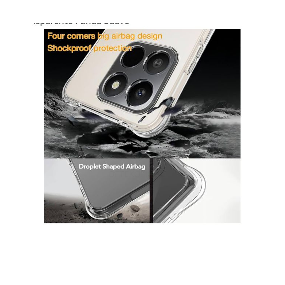 Carcasa Transparente Reforzado Para Honor 400 Smart 