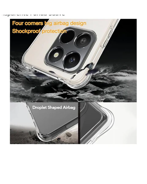 Carcasa Transparente Reforzado Para Honor 400 Smart 