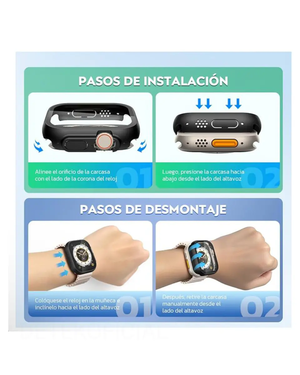 Carcasas Protectora Para Apple Watch Todas Las Medidas 29