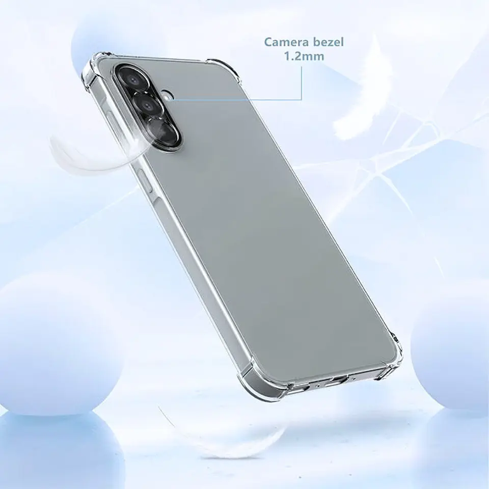 Carcasa Anti Golpes Transparente para Samsung Galaxy A57 4G 5G  3