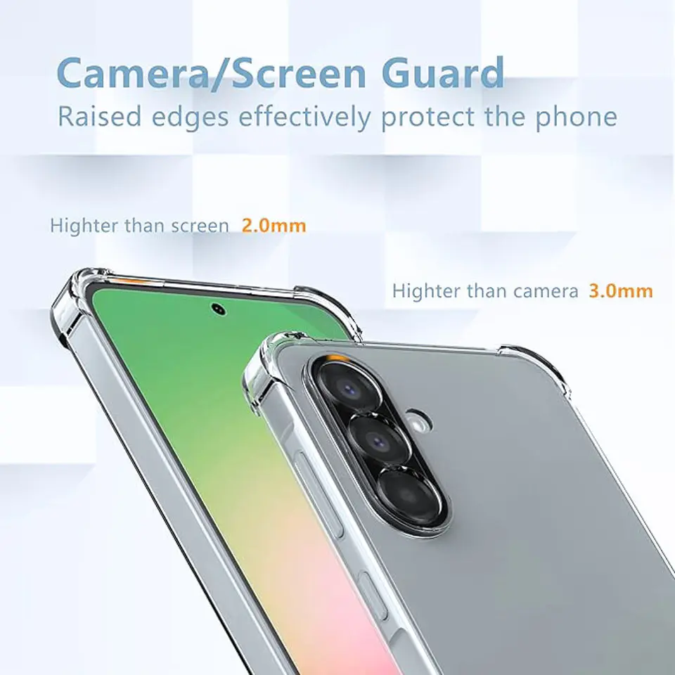 Carcasa Anti Golpes Transparente para Samsung Galaxy A57 4G 5G  5